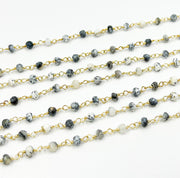 Dendrite Opal Wire Wrap Chain